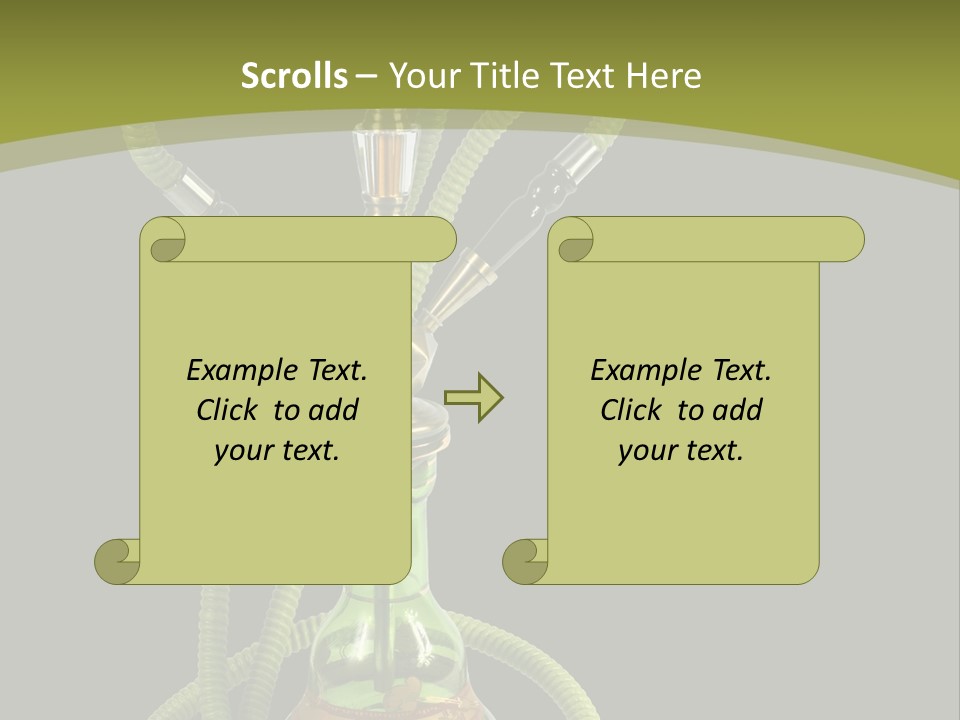 Background Puff Turkey PowerPoint Template