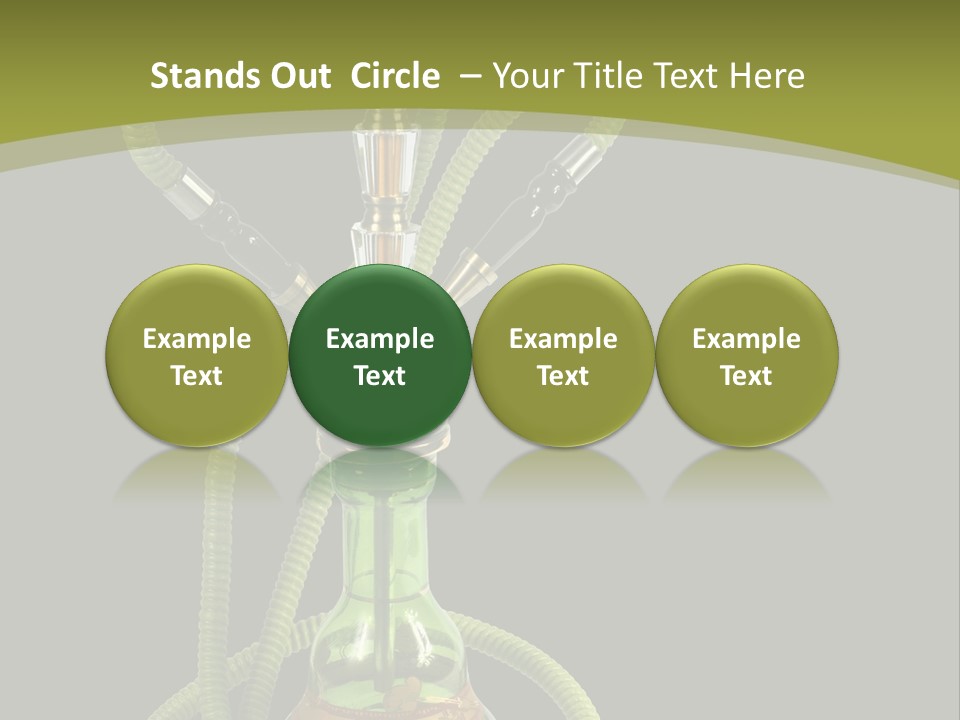 Background Puff Turkey PowerPoint Template