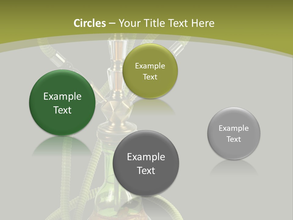 Background Puff Turkey PowerPoint Template