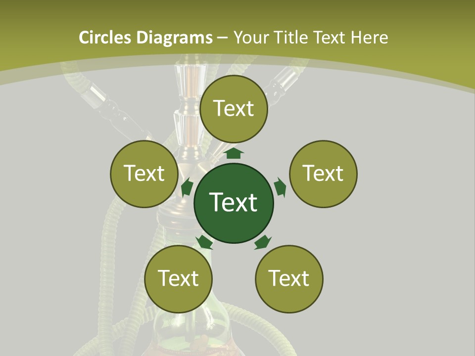 Background Puff Turkey PowerPoint Template