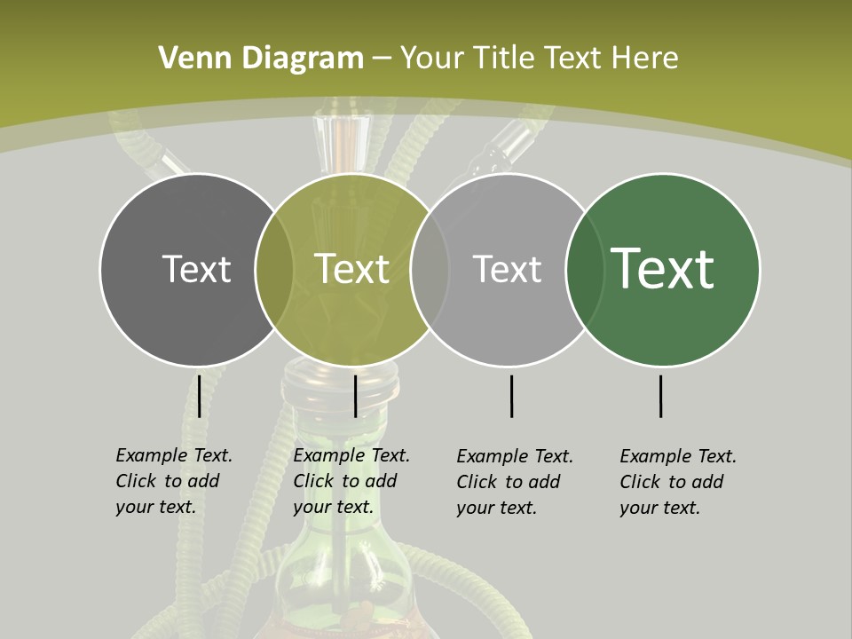 Background Puff Turkey PowerPoint Template