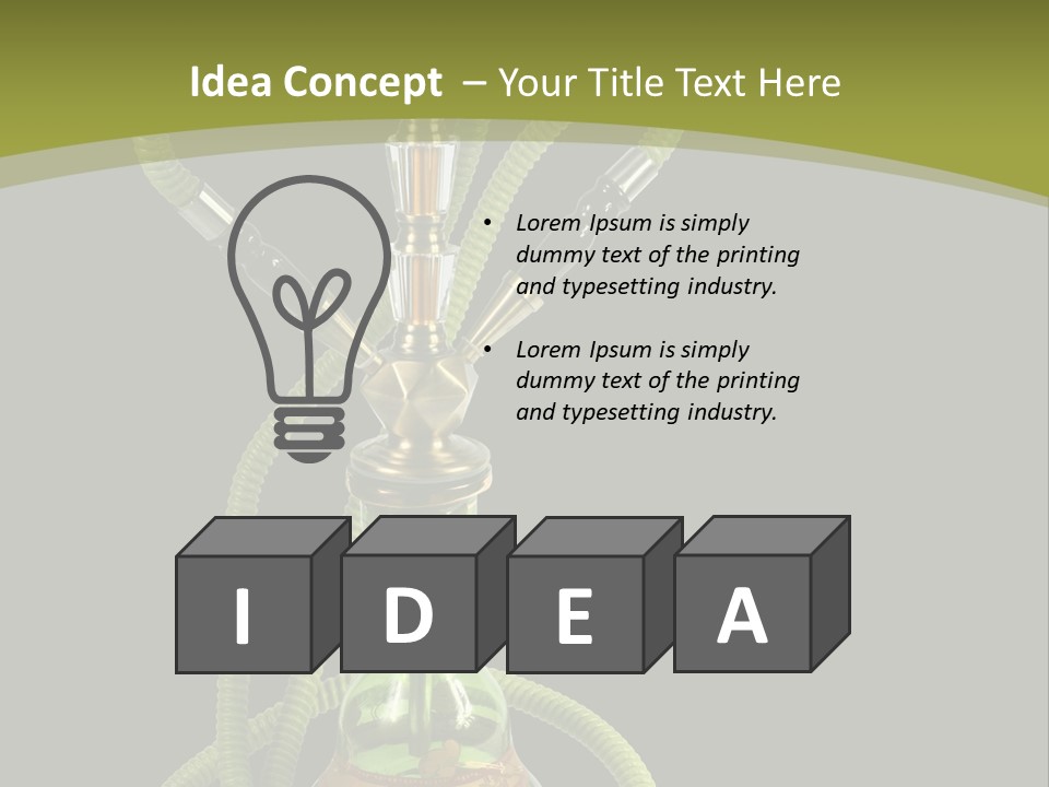 Background Puff Turkey PowerPoint Template