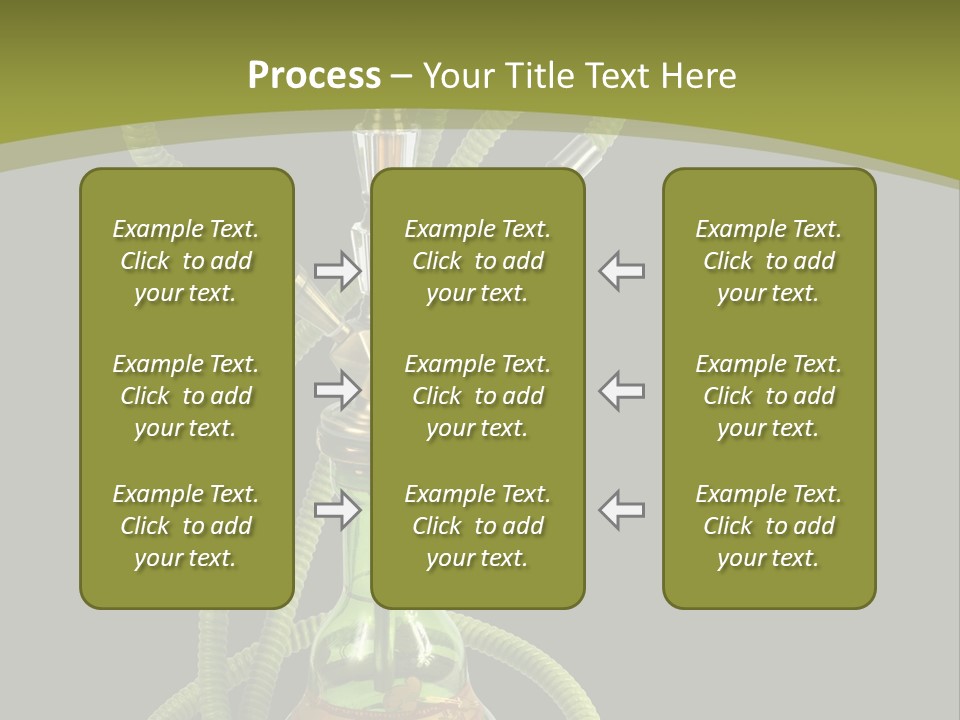 Background Puff Turkey PowerPoint Template
