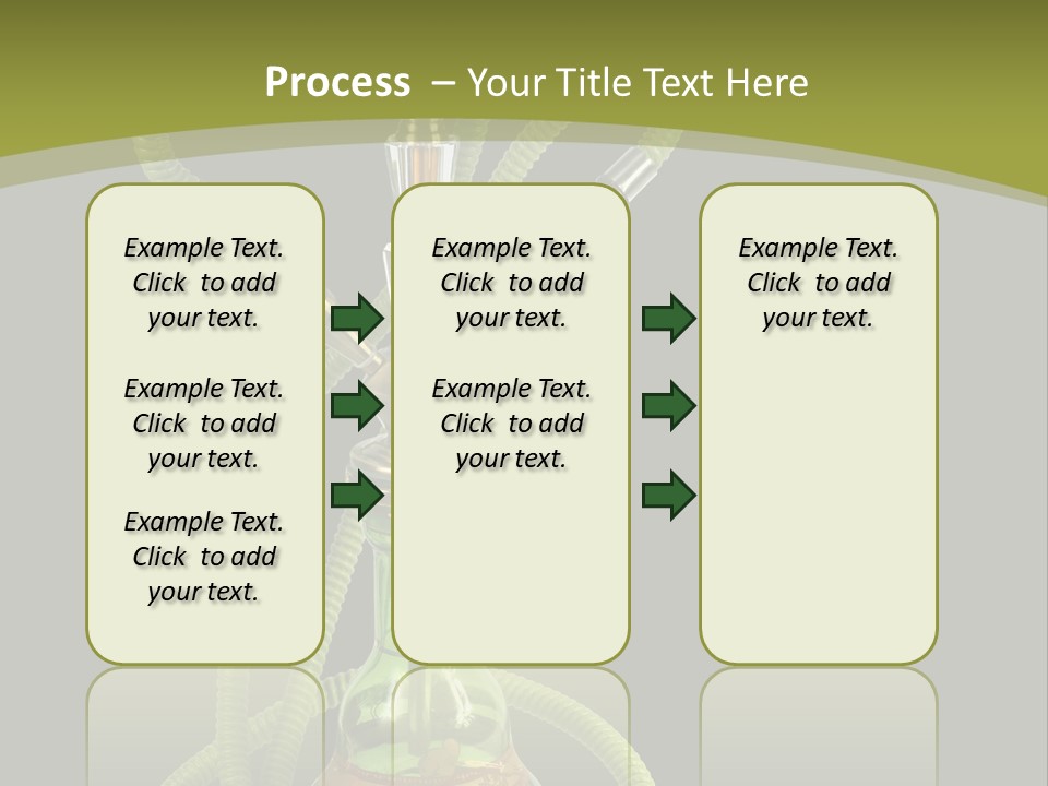 Background Puff Turkey PowerPoint Template