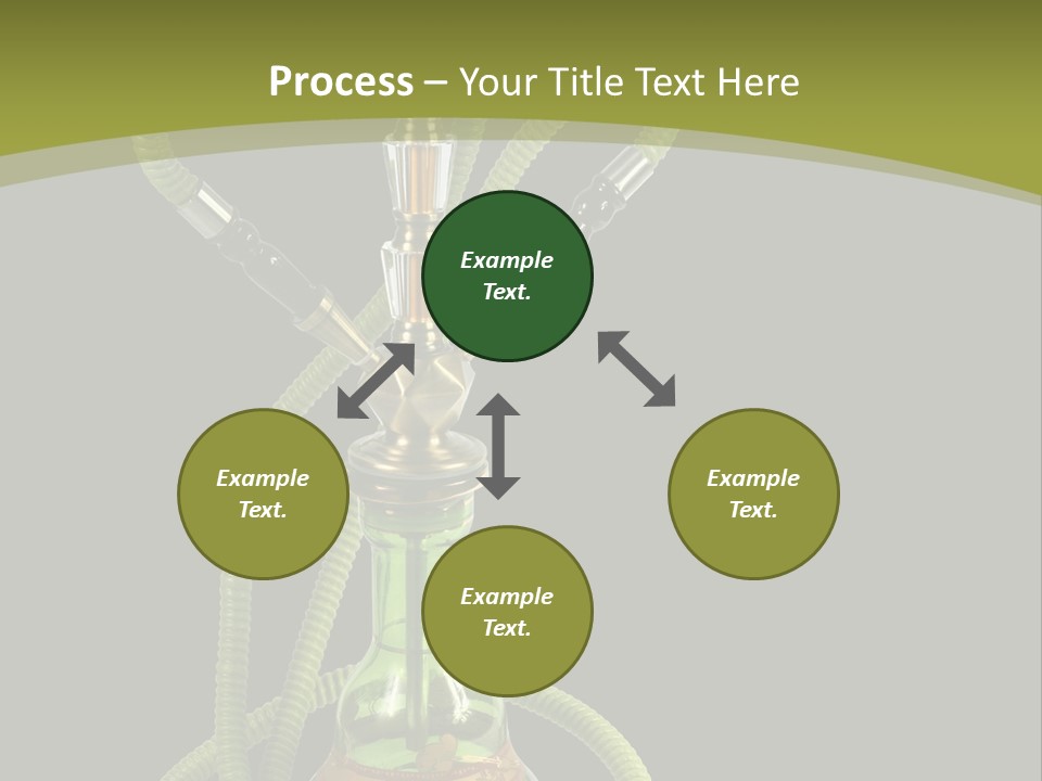 Background Puff Turkey PowerPoint Template