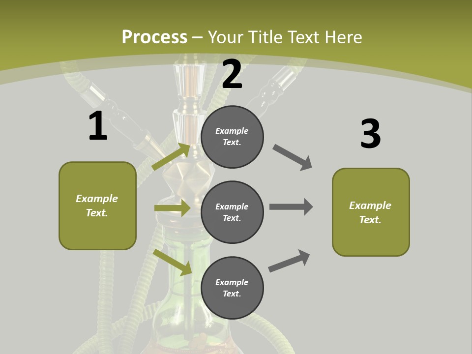 Background Puff Turkey PowerPoint Template