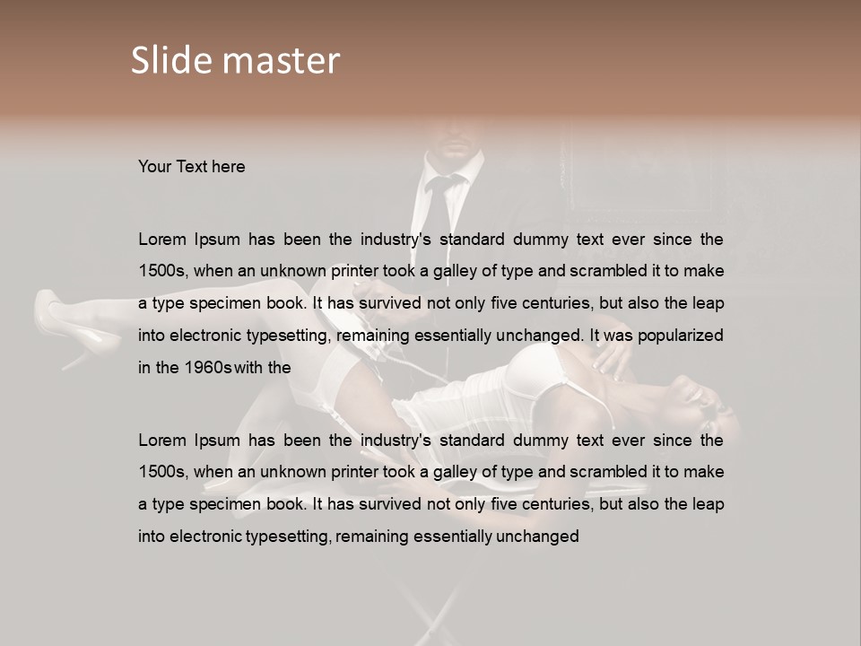 Intimacy Passion Closeness PowerPoint Template