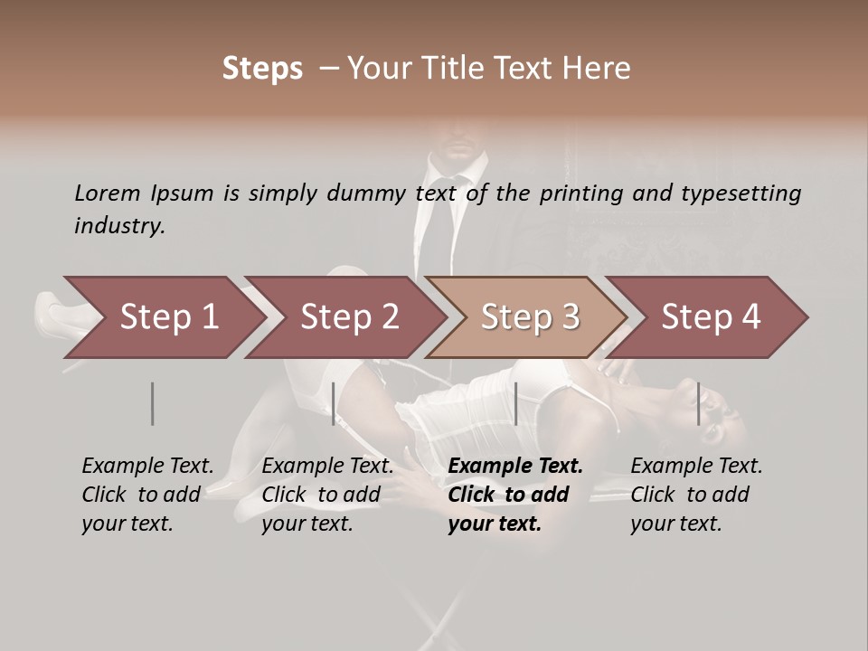 Intimacy Passion Closeness PowerPoint Template