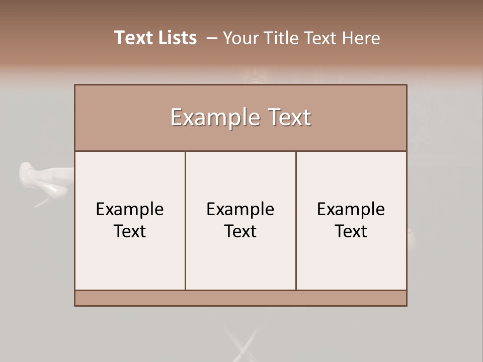 Intimacy Passion Closeness PowerPoint Template
