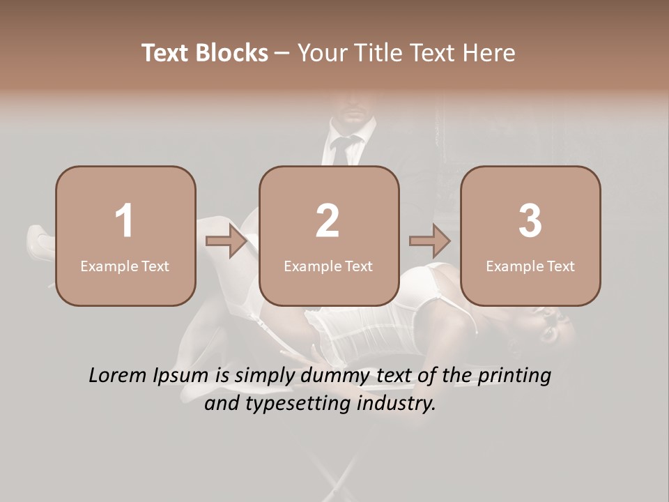 Intimacy Passion Closeness PowerPoint Template