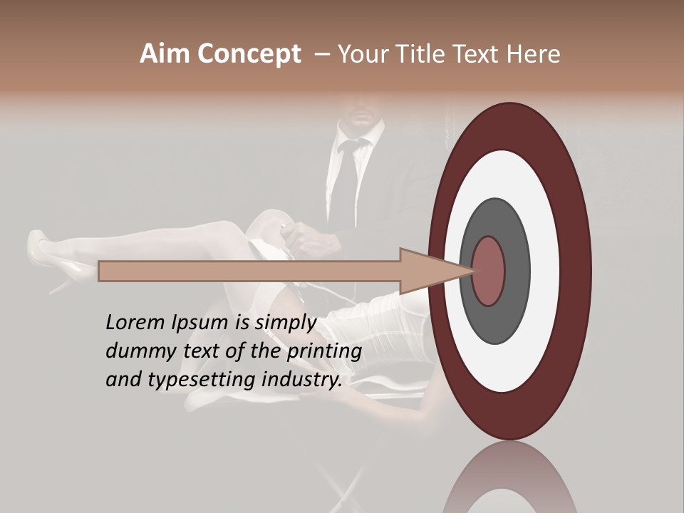 Intimacy Passion Closeness PowerPoint Template