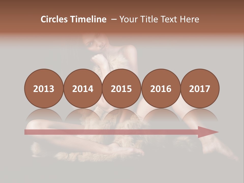 Body Lady Grey PowerPoint Template