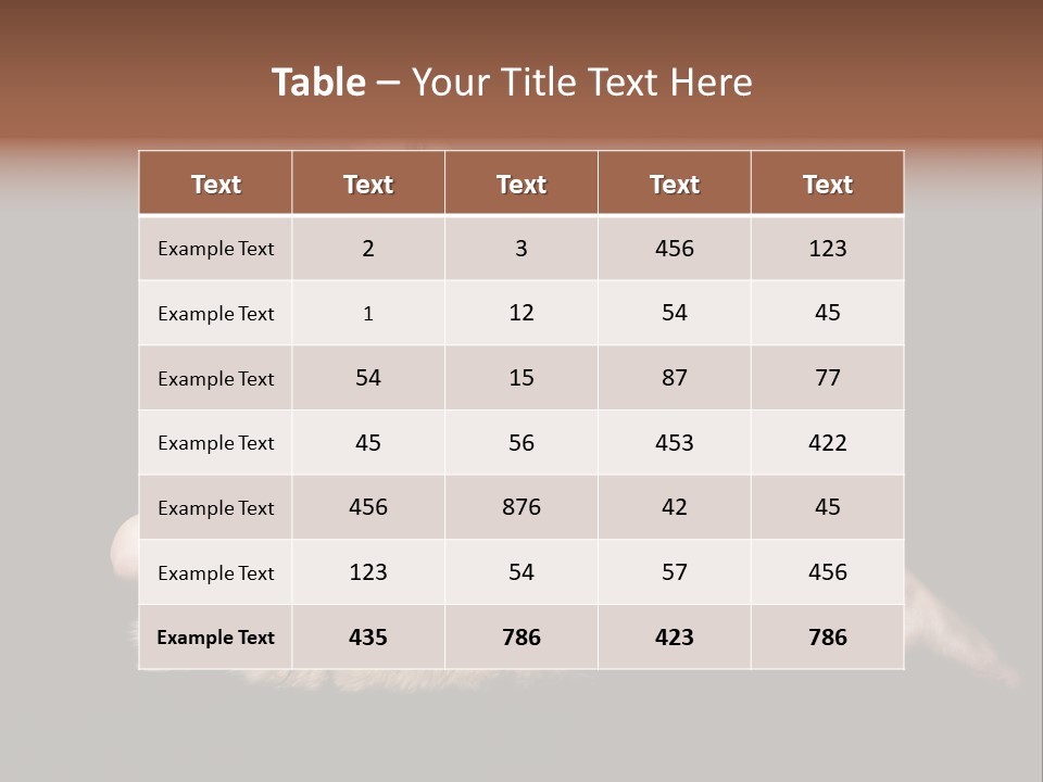 Body Lady Grey PowerPoint Template