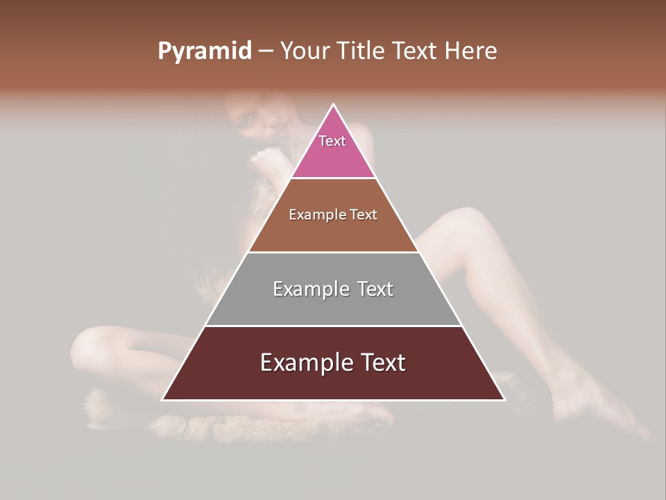 Body Lady Grey PowerPoint Template