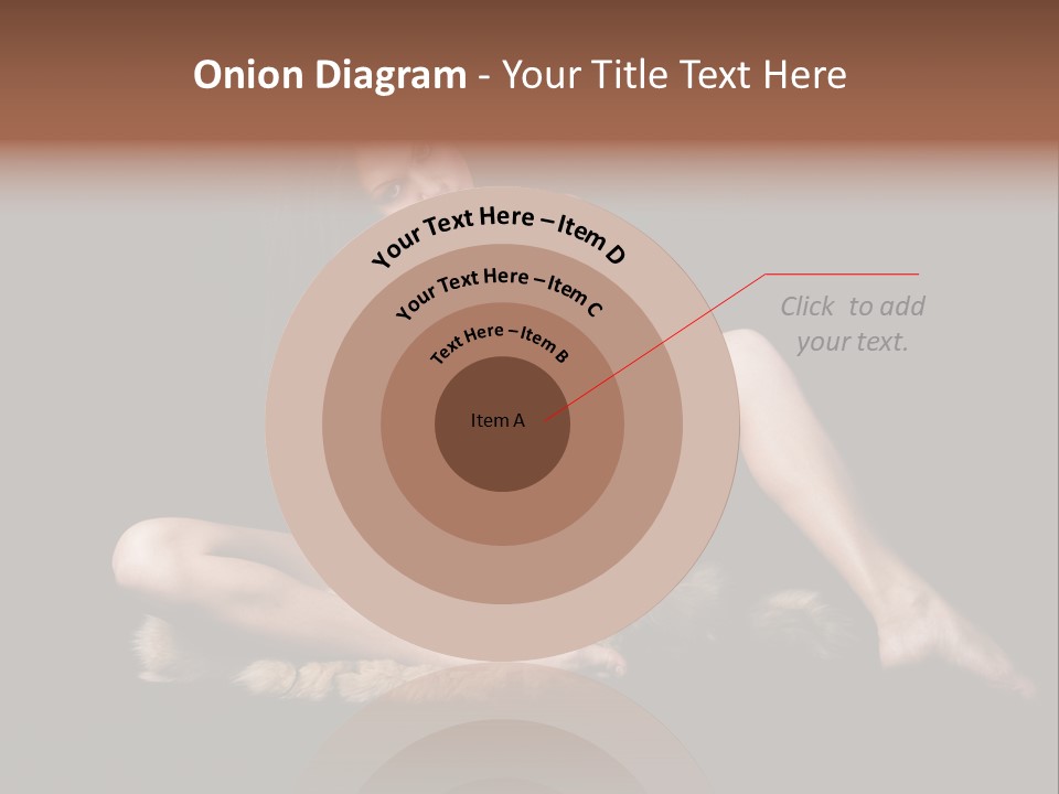 Body Lady Grey PowerPoint Template