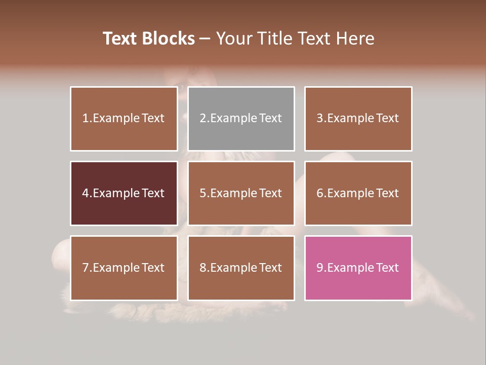 Body Lady Grey PowerPoint Template