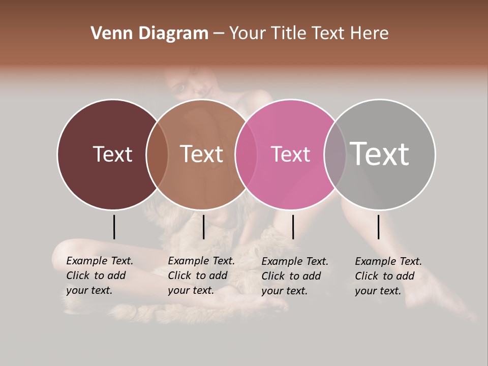 Body Lady Grey PowerPoint Template