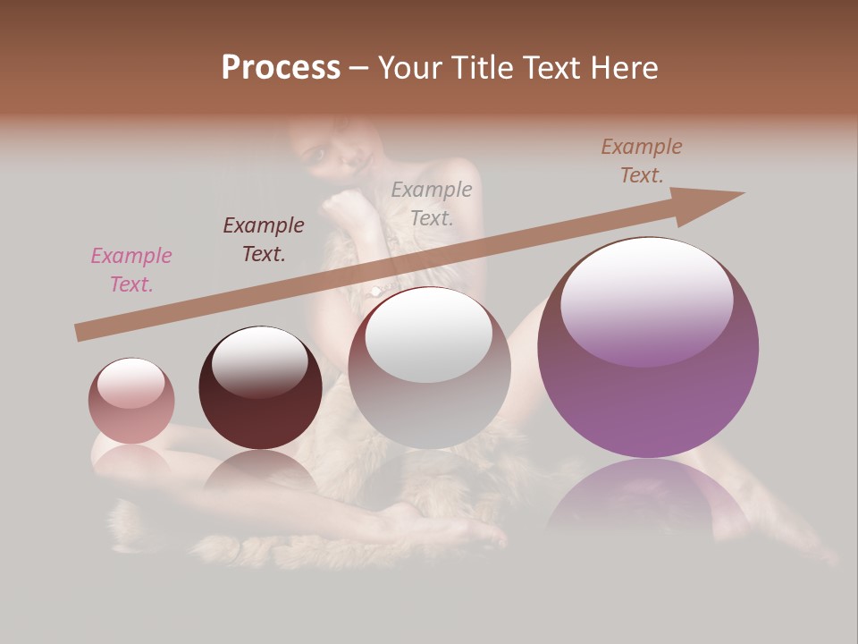 Body Lady Grey PowerPoint Template