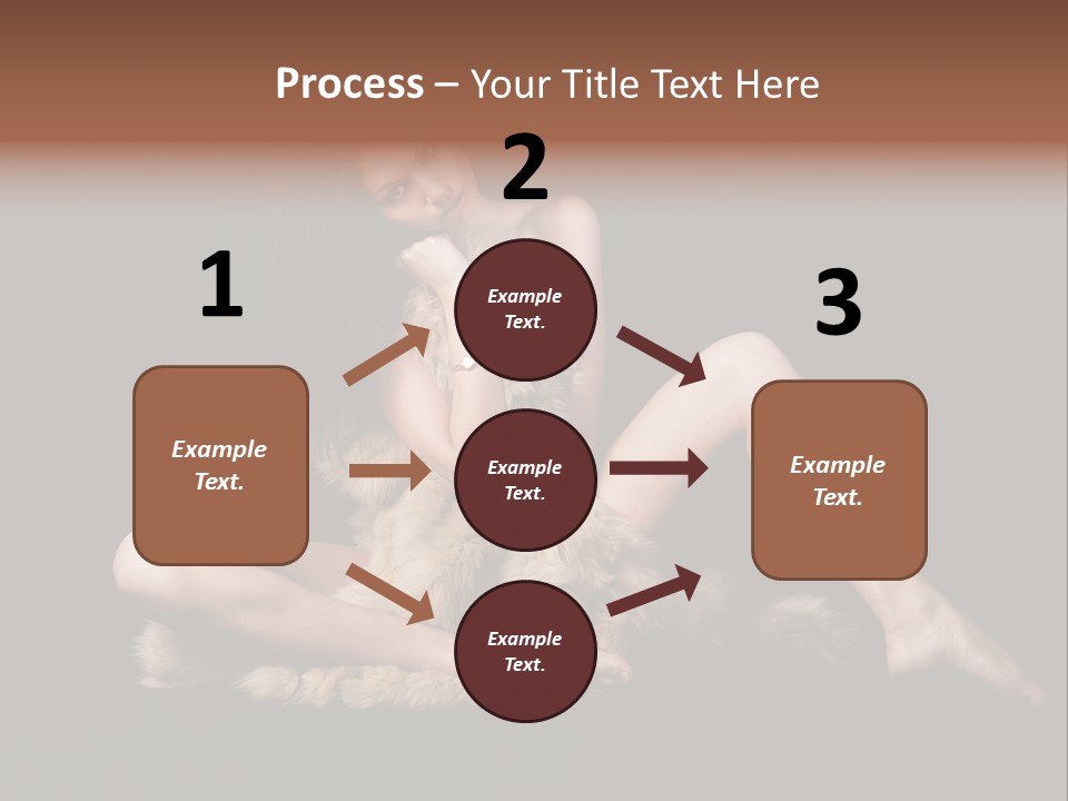 Body Lady Grey PowerPoint Template