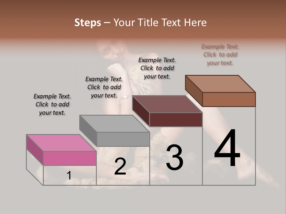 Body Lady Grey PowerPoint Template