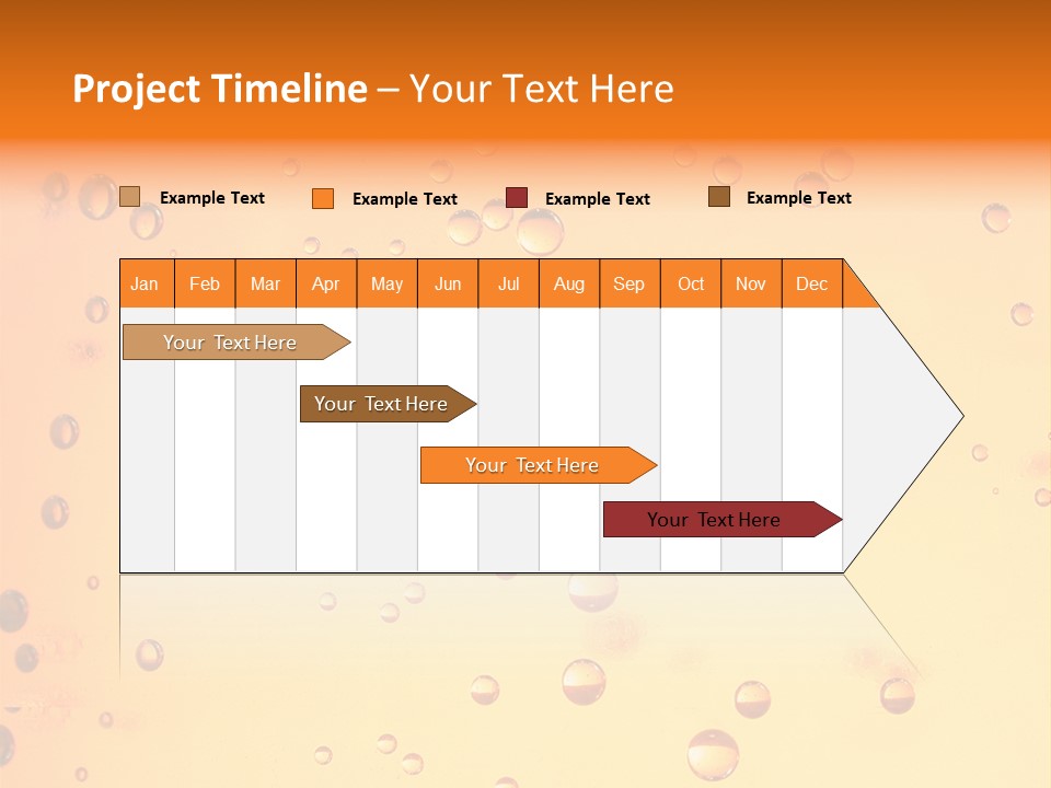Textured Lager Background PowerPoint Template