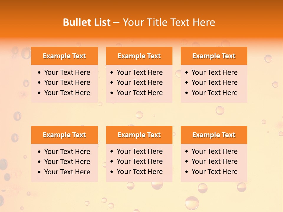 Textured Lager Background PowerPoint Template