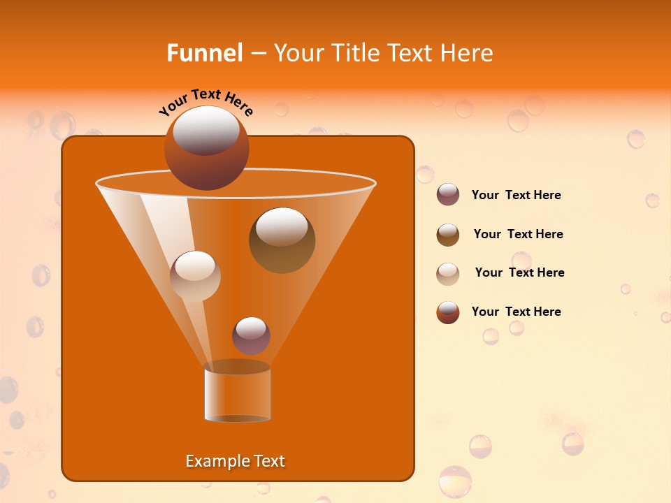 Textured Lager Background PowerPoint Template