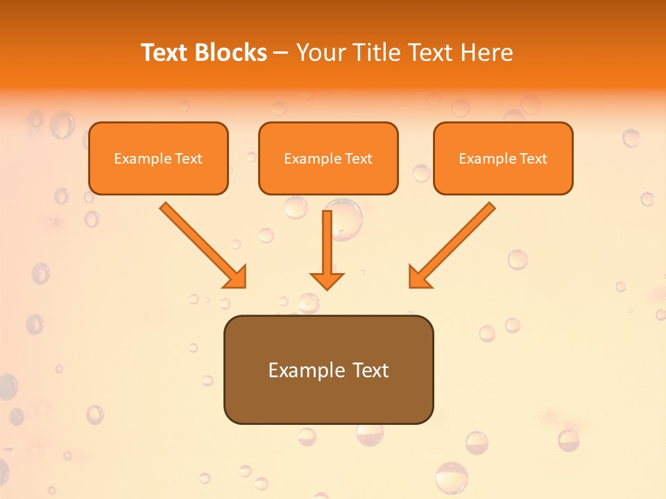 Textured Lager Background PowerPoint Template