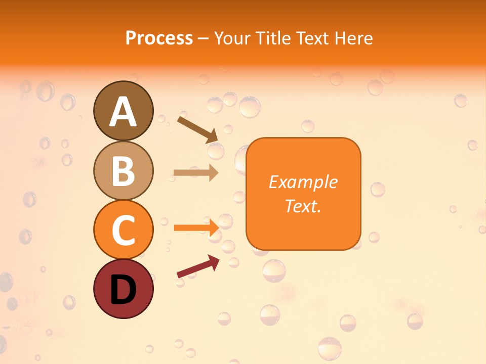 Textured Lager Background PowerPoint Template