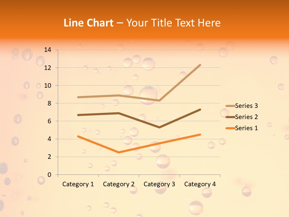 Textured Lager Background PowerPoint Template