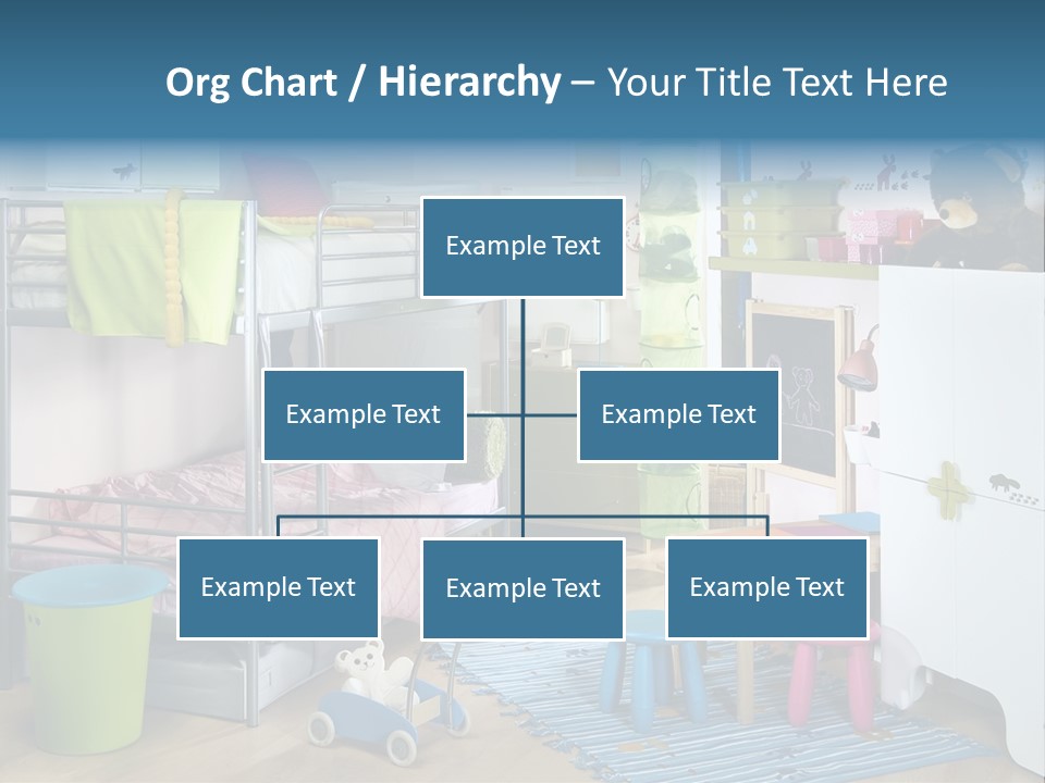 Interior Home Girl PowerPoint Template