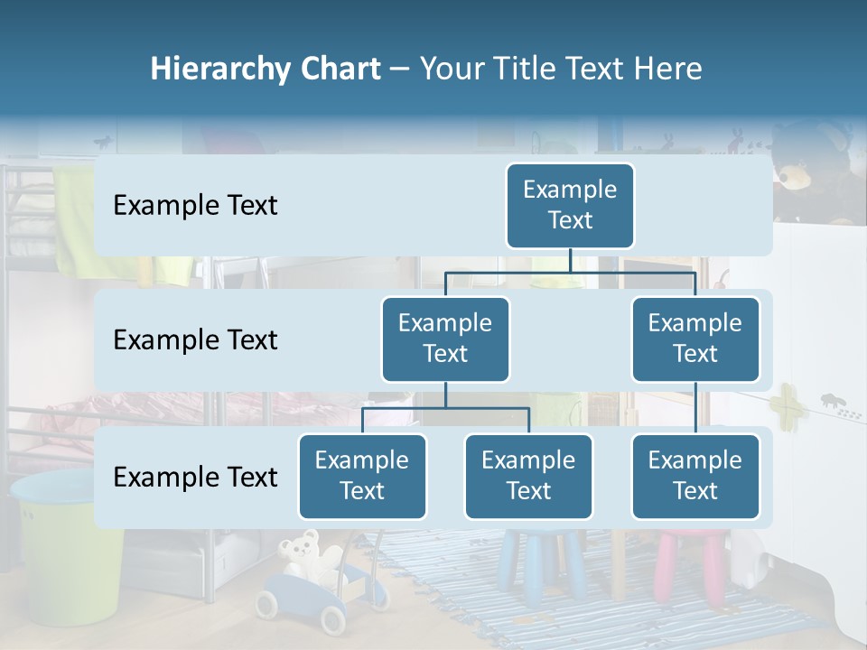 Interior Home Girl PowerPoint Template