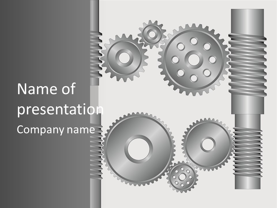Groove Industry Core PowerPoint Template