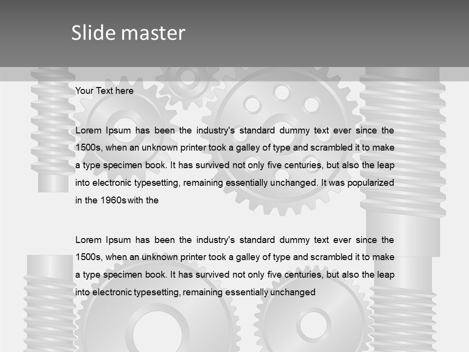 Groove Industry Core PowerPoint Template