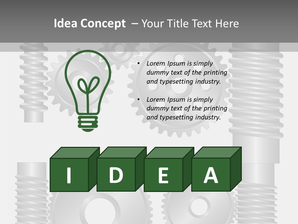 Groove Industry Core PowerPoint Template
