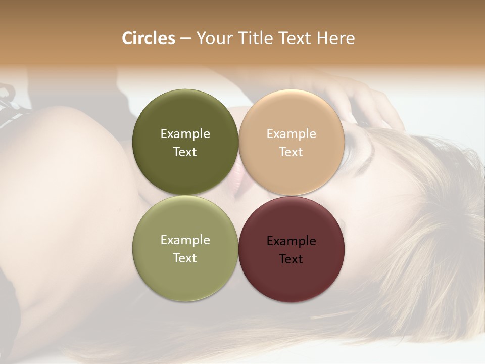 Portrait Woman Beauty PowerPoint Template