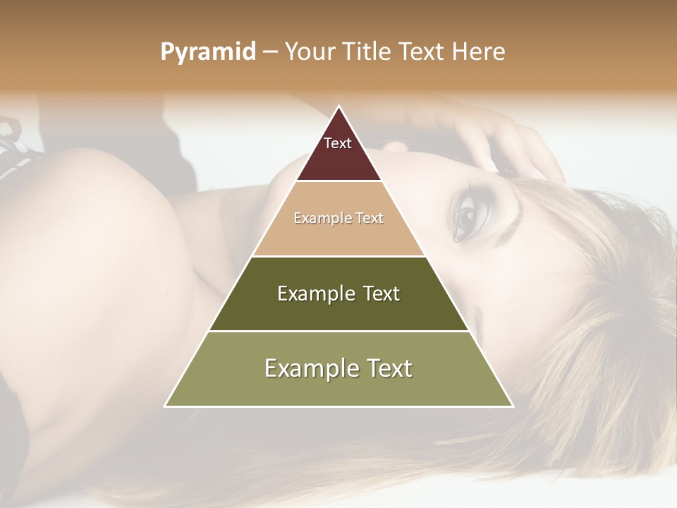 Portrait Woman Beauty PowerPoint Template