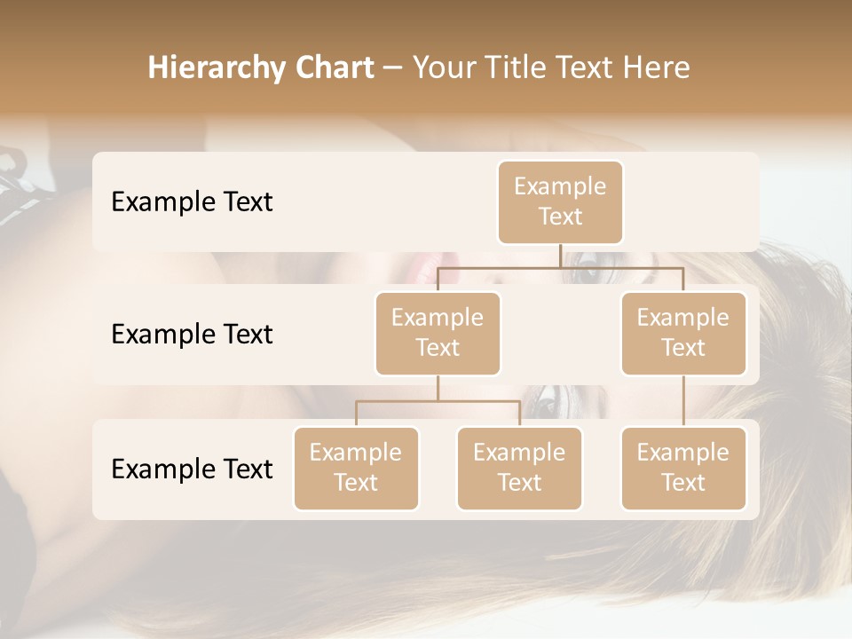 Portrait Woman Beauty PowerPoint Template