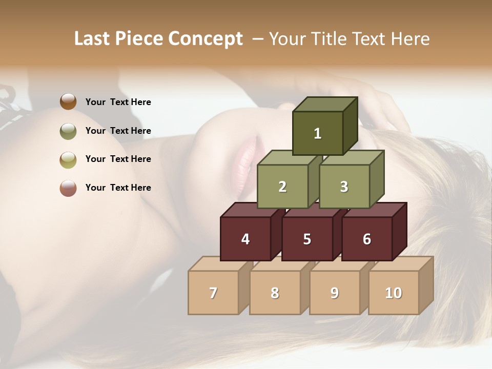 Portrait Woman Beauty PowerPoint Template