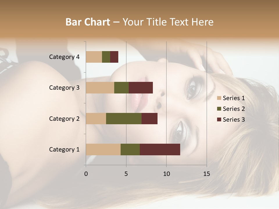 Portrait Woman Beauty PowerPoint Template