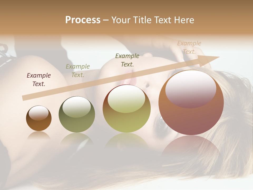 Portrait Woman Beauty PowerPoint Template