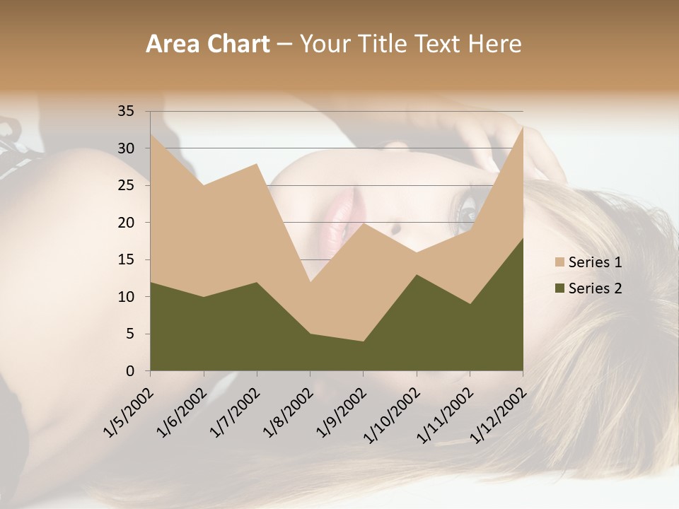 Portrait Woman Beauty PowerPoint Template