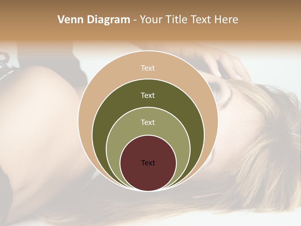 Portrait Woman Beauty PowerPoint Template