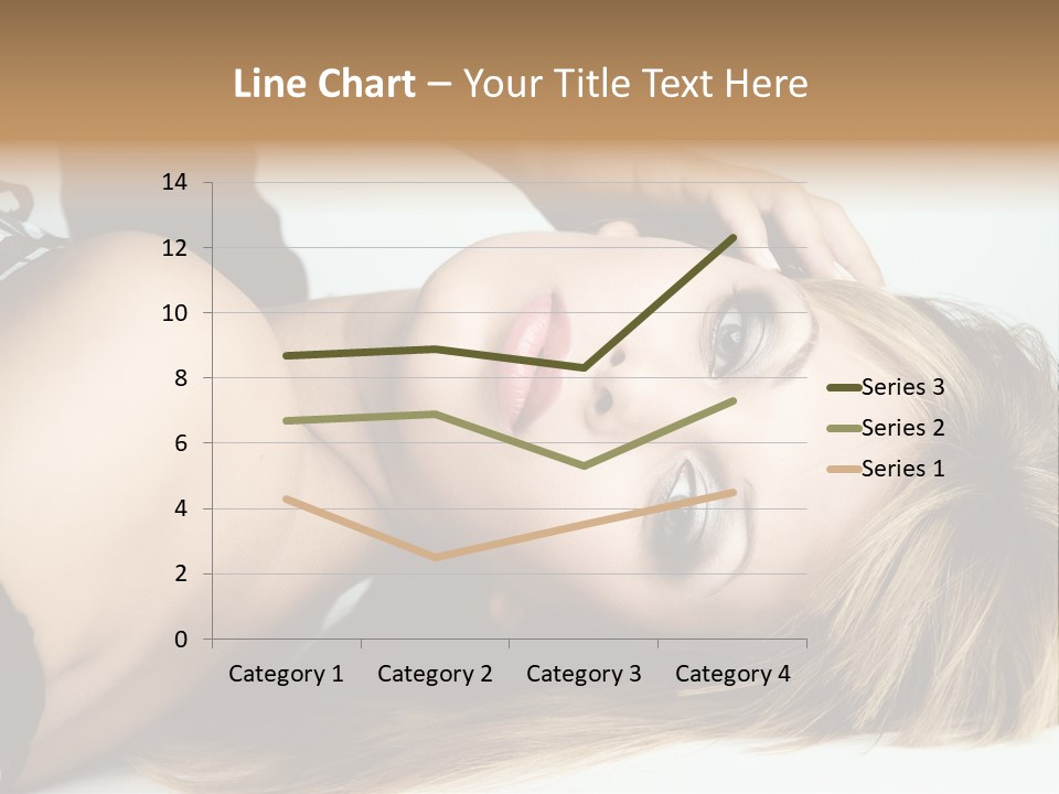 Portrait Woman Beauty PowerPoint Template