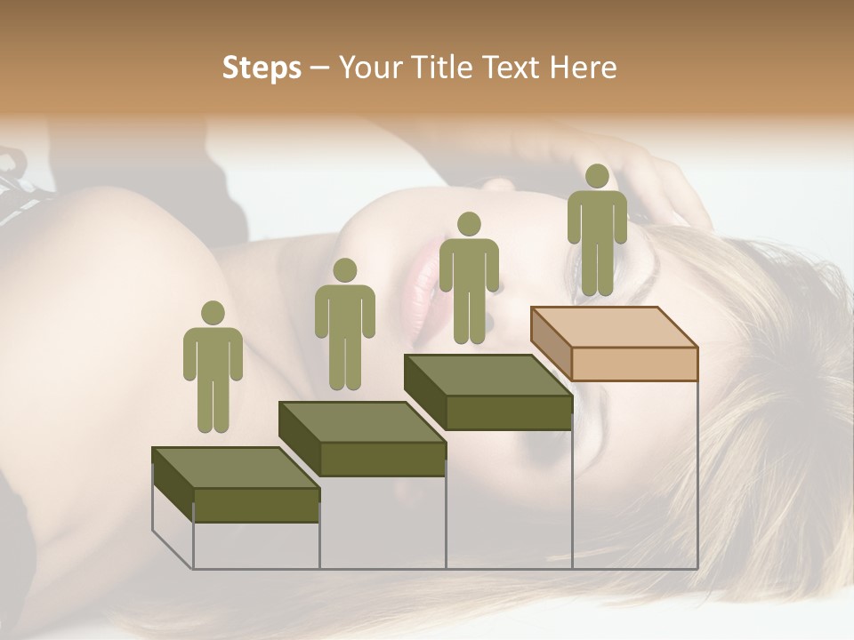 Portrait Woman Beauty PowerPoint Template