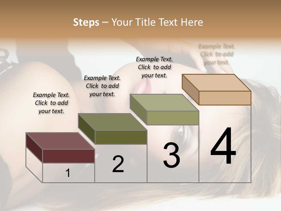 Portrait Woman Beauty PowerPoint Template