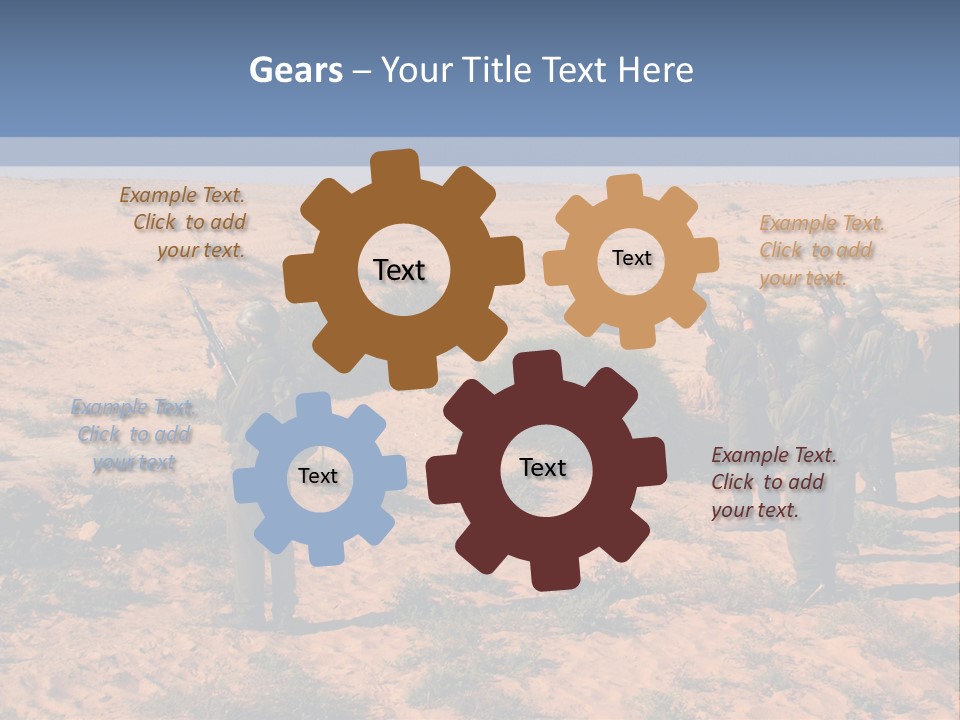 Armor Serious Field PowerPoint Template