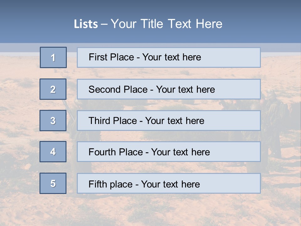 Armor Serious Field PowerPoint Template