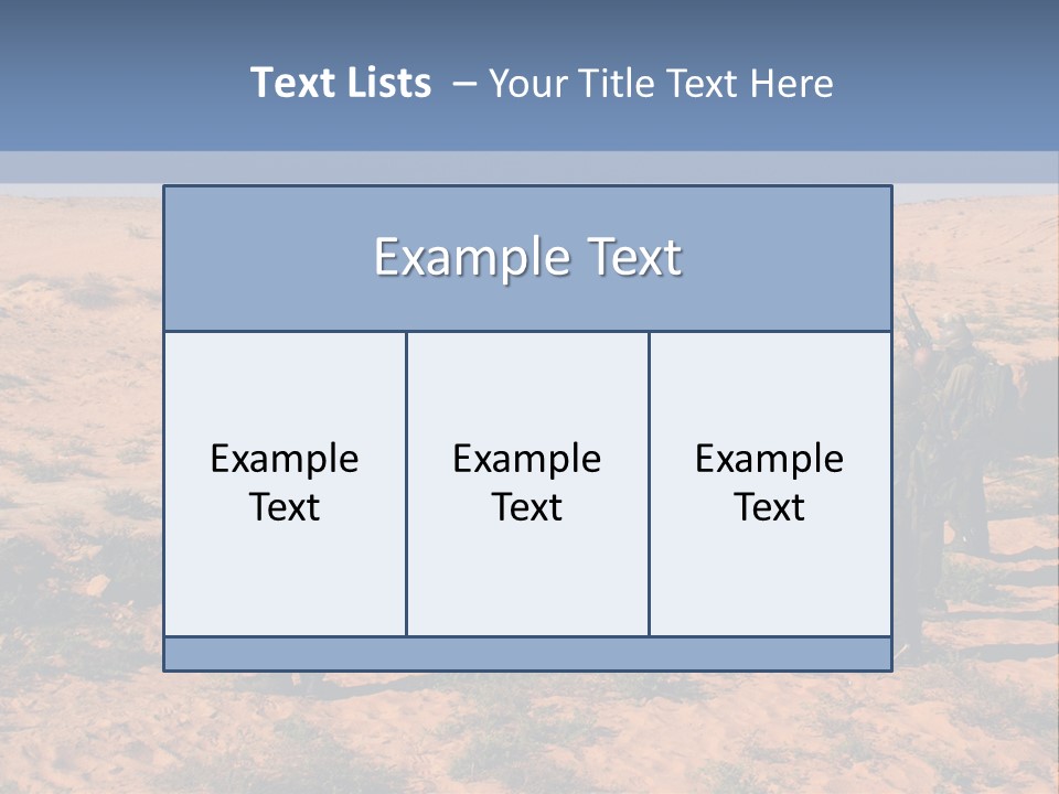 Armor Serious Field PowerPoint Template