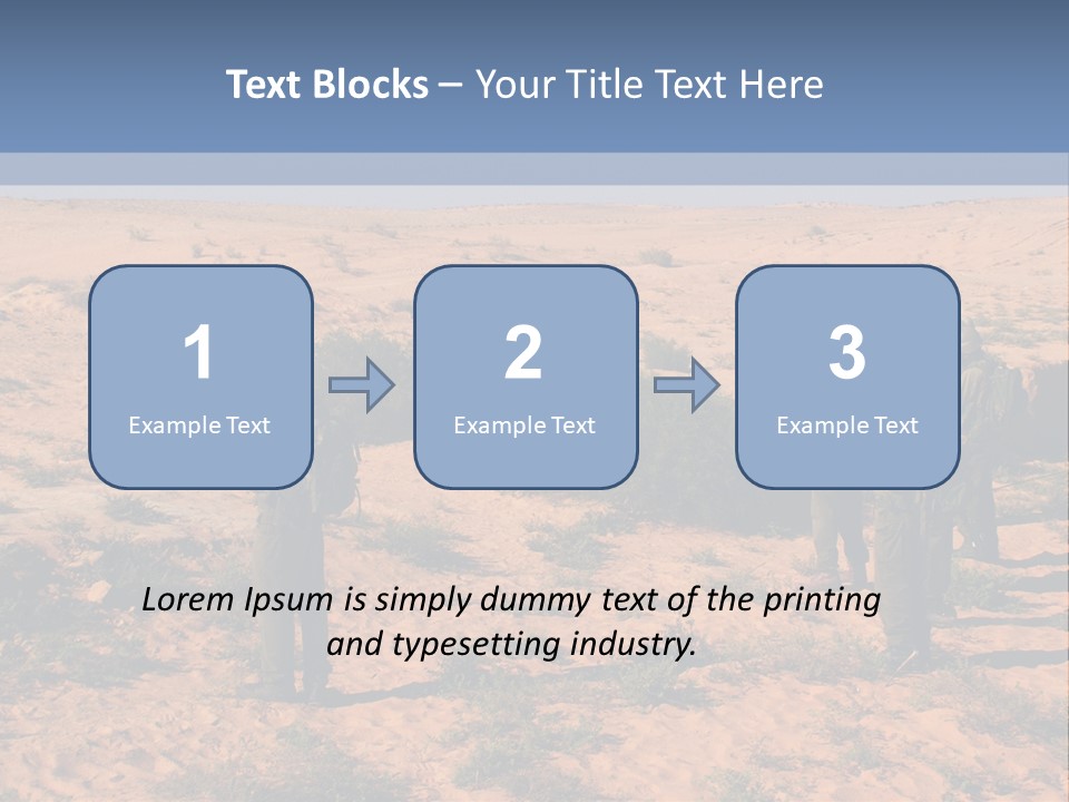 Armor Serious Field PowerPoint Template